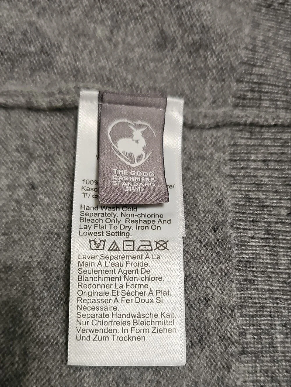 J. Crew Gray V-Neck Sweater Vest